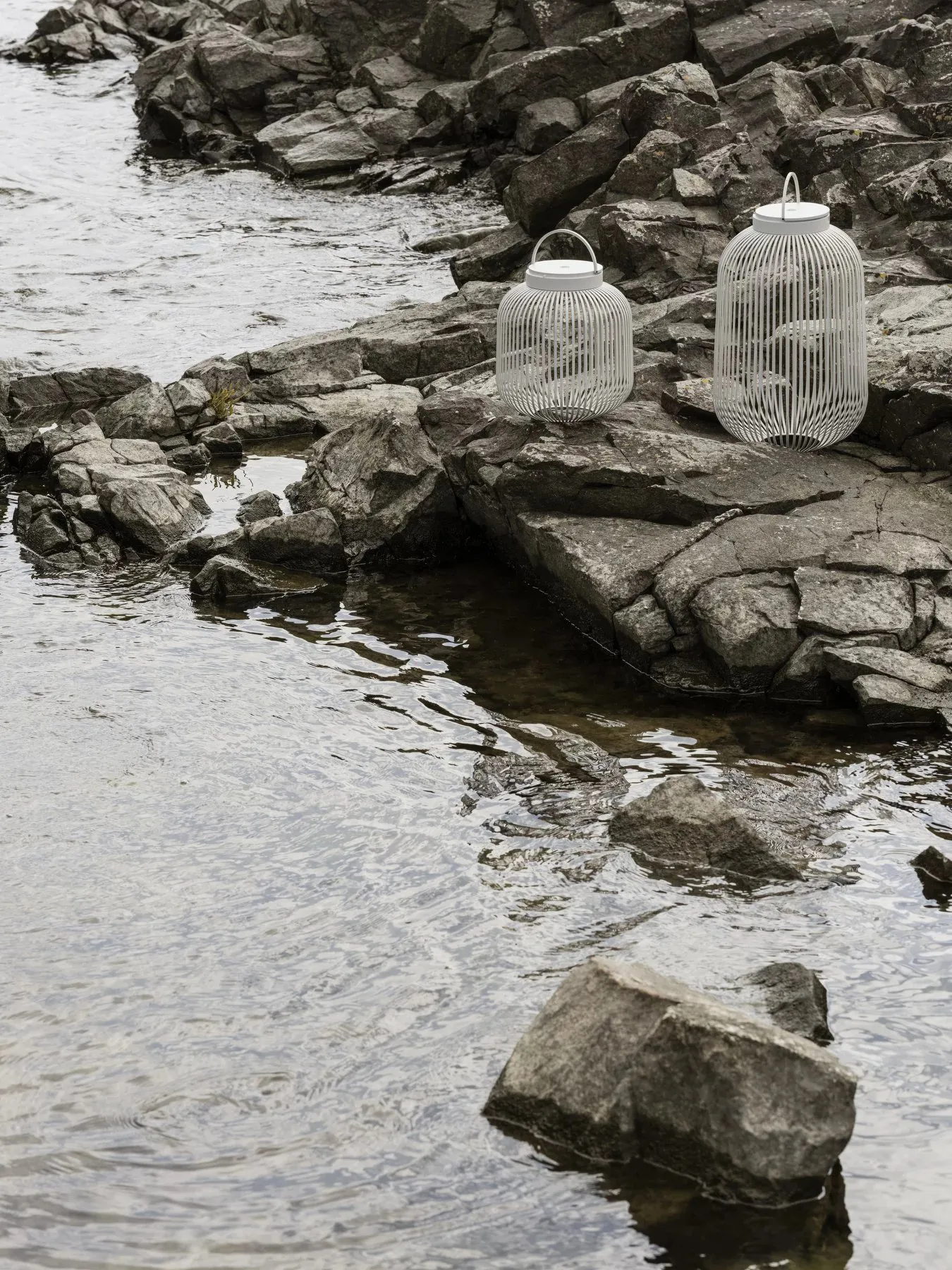 Lampa LED Lito L, Silk Gray blomus