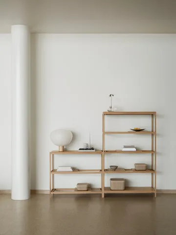 Lampa stołowa Kami - Dąb, Ø46 cm - blomus