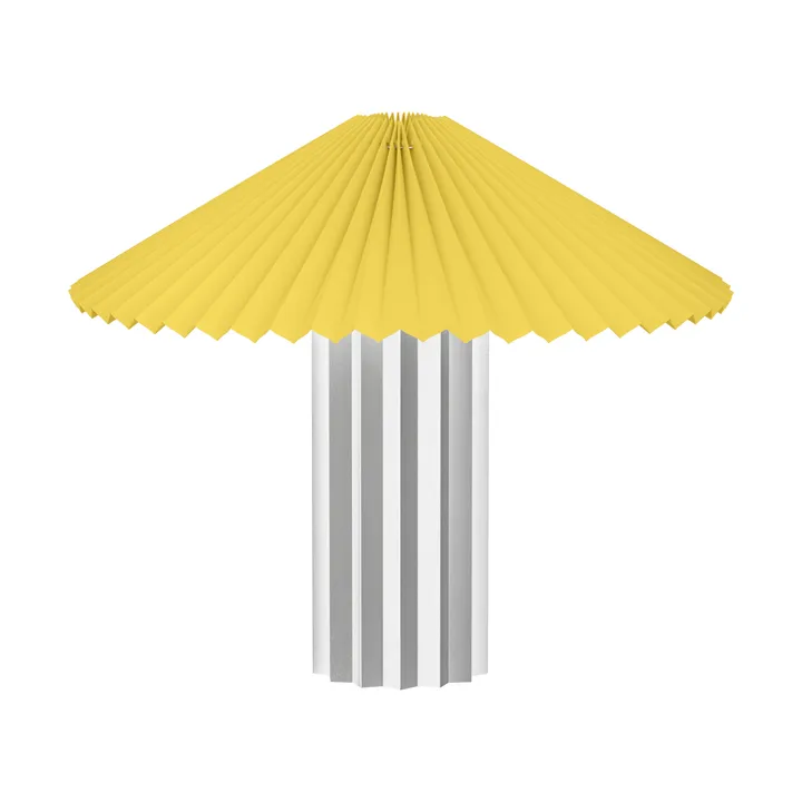 Lampa stołowa Taite - Cream gold, Ø36,5×31 cm - Blomus