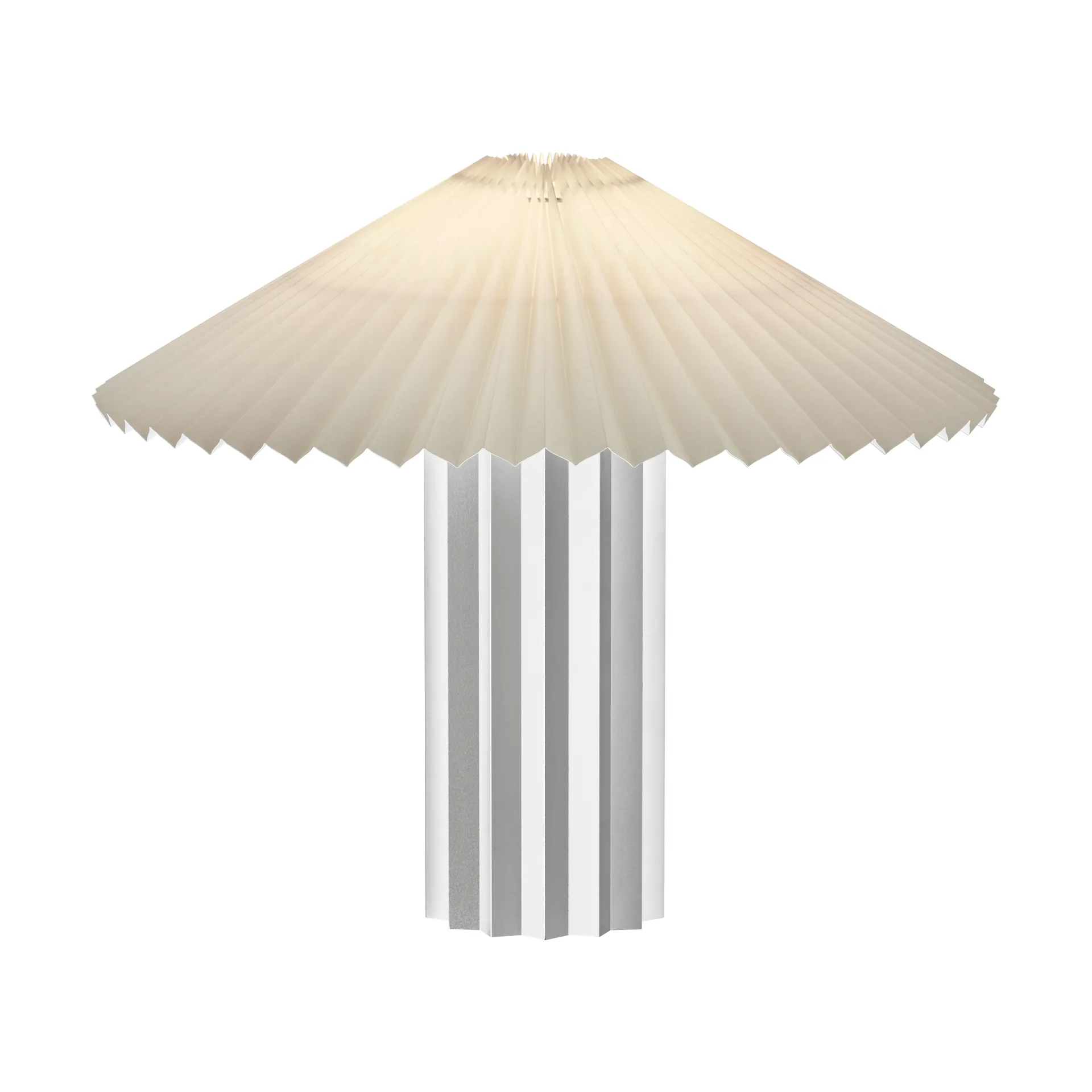 Lampa stołowa Taite, Lily white, Ø36,5×31 cm blomus