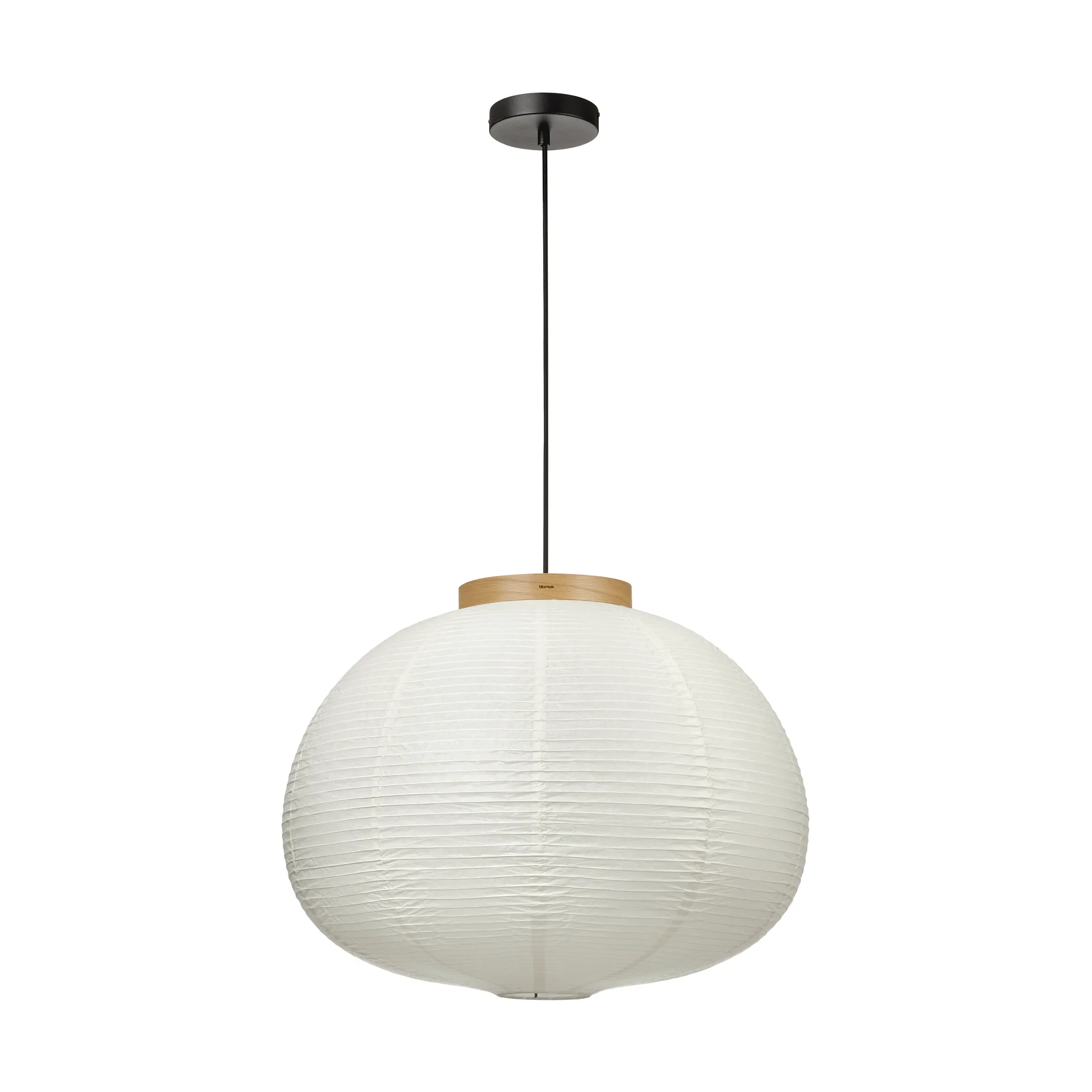 Lampa wisząca Kami, Dąb, Ø60 cm blomus