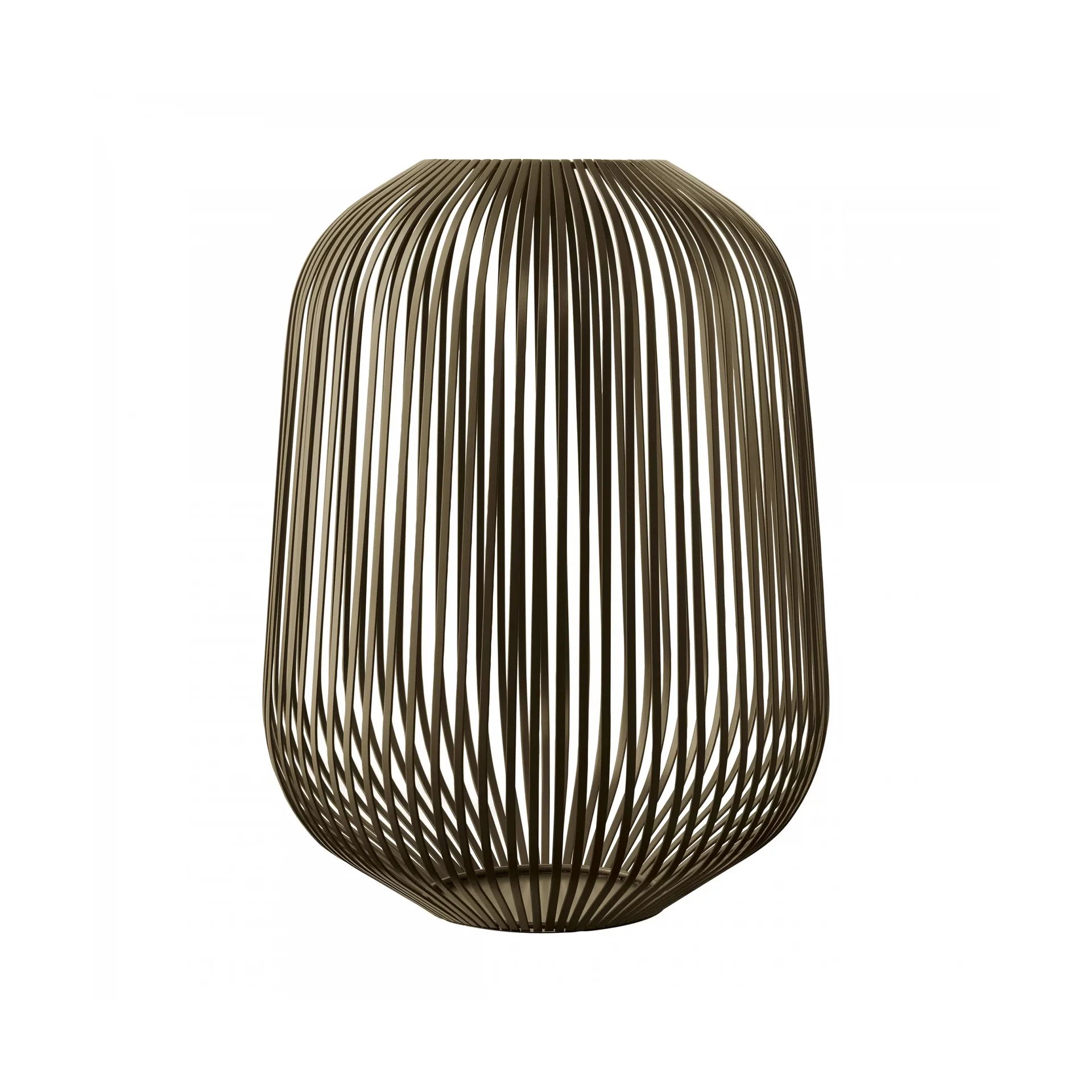 Lampion Lito na świecę Ø33 cm, Burned metal blomus