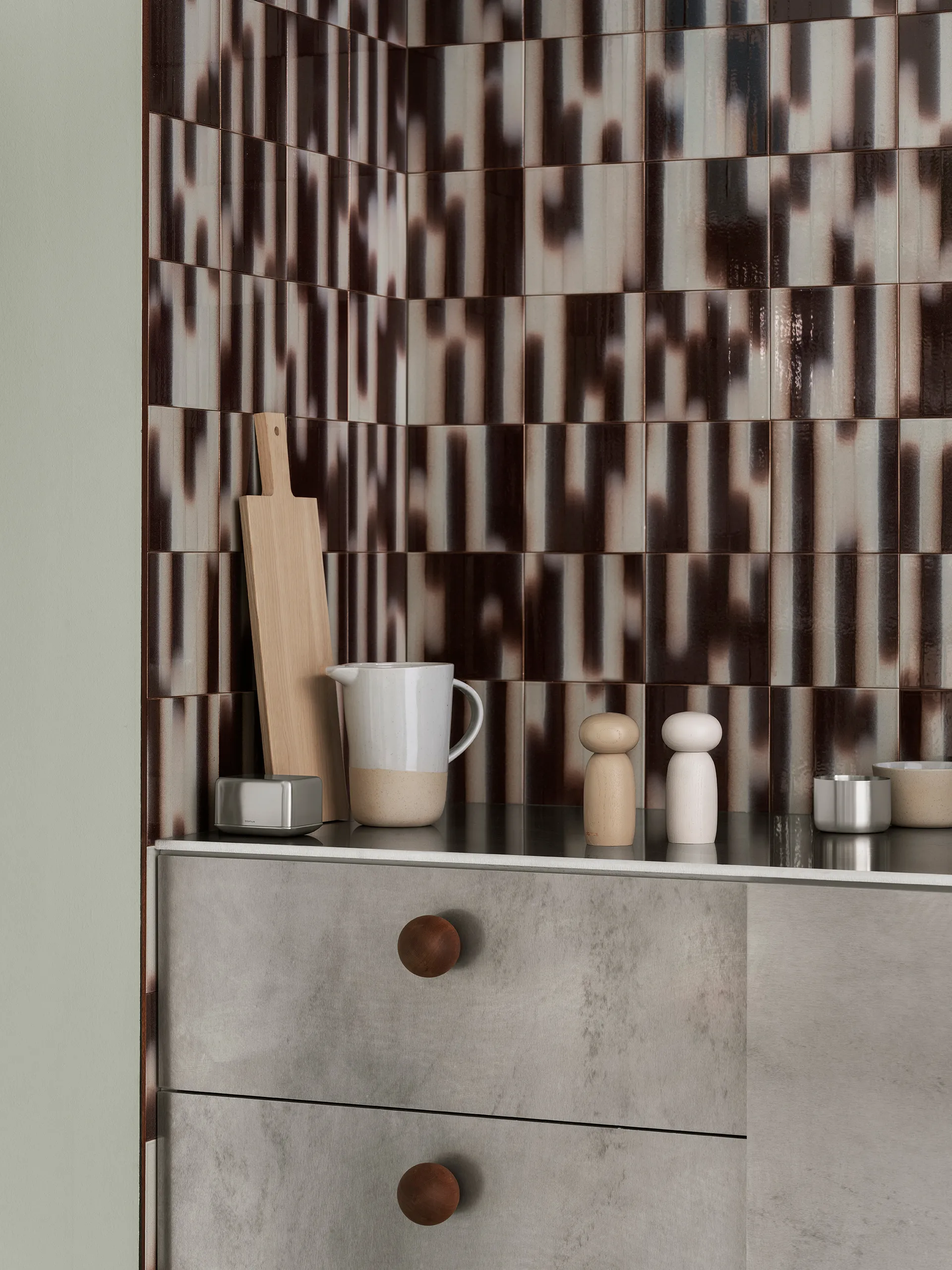 Moli zestaw młynków do soli i pieprzu 13 cm, Moonbeam blomus