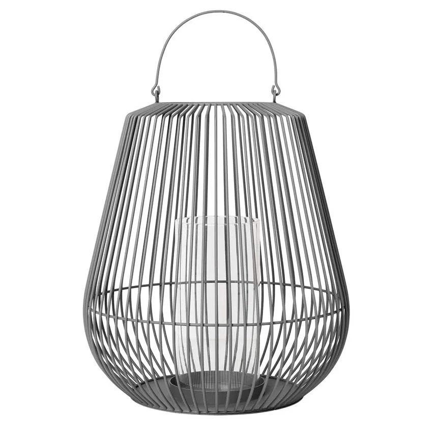 Nidea latarnia M 61,5 cm, Stalowoszary (ciemnoszary) blomus