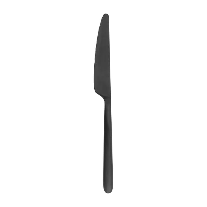 Nóż stołowy Stella czarny - 22 cm - Blomus