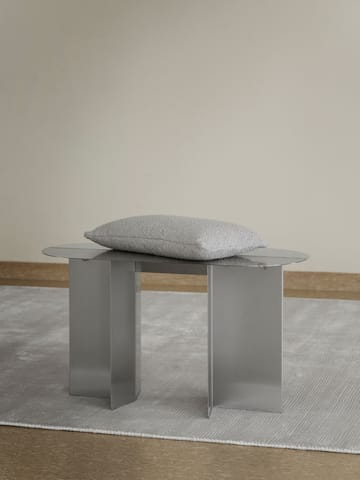 ORU ławka 80x45 cm - Matowa stal nierdzewna - Blomus