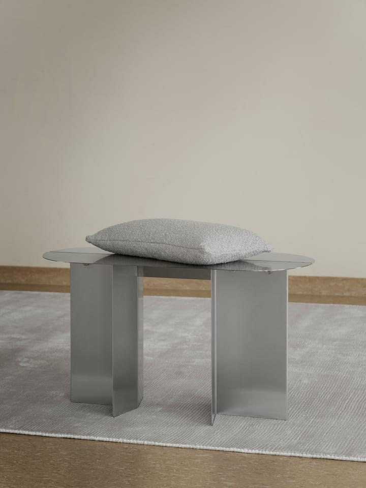 ORU ławka 80x45 cm, Matowa stal nierdzewna Blomus