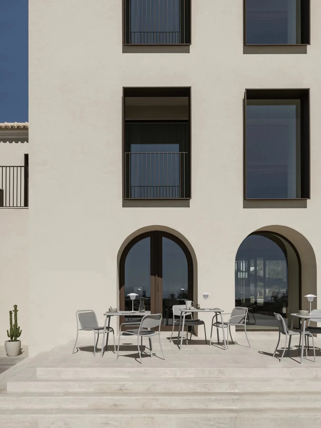 Poduszka na krzesło i Lounge Chair YUA, Melange Grey blomus