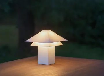 Przenośna lampa stołowa Sanaka - White - blomus
