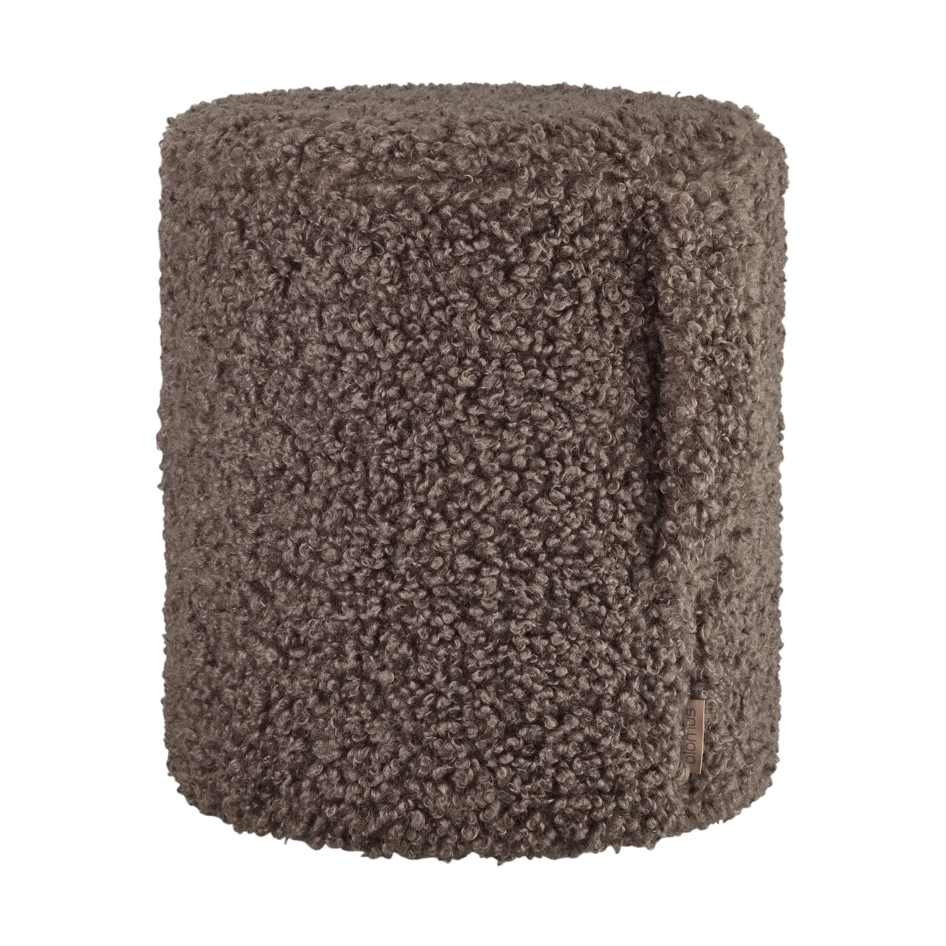 Pufa do siedzenia Teddy, Espresso, Ø35x40 cm blomus