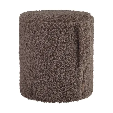 Pufa do siedzenia Teddy - Espresso, Ø35x40 cm - blomus