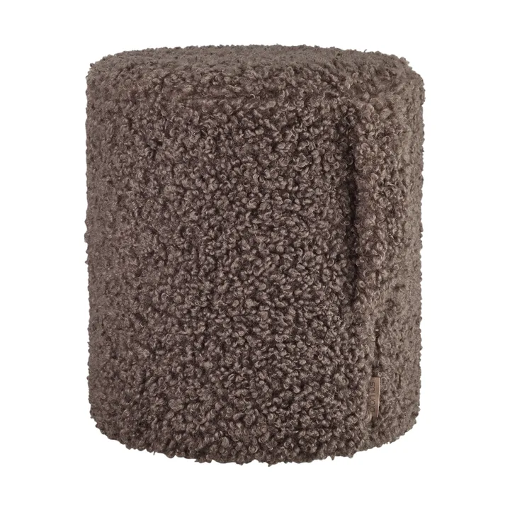 Pufa do siedzenia Teddy - Espresso, Ø35x40 cm - Blomus
