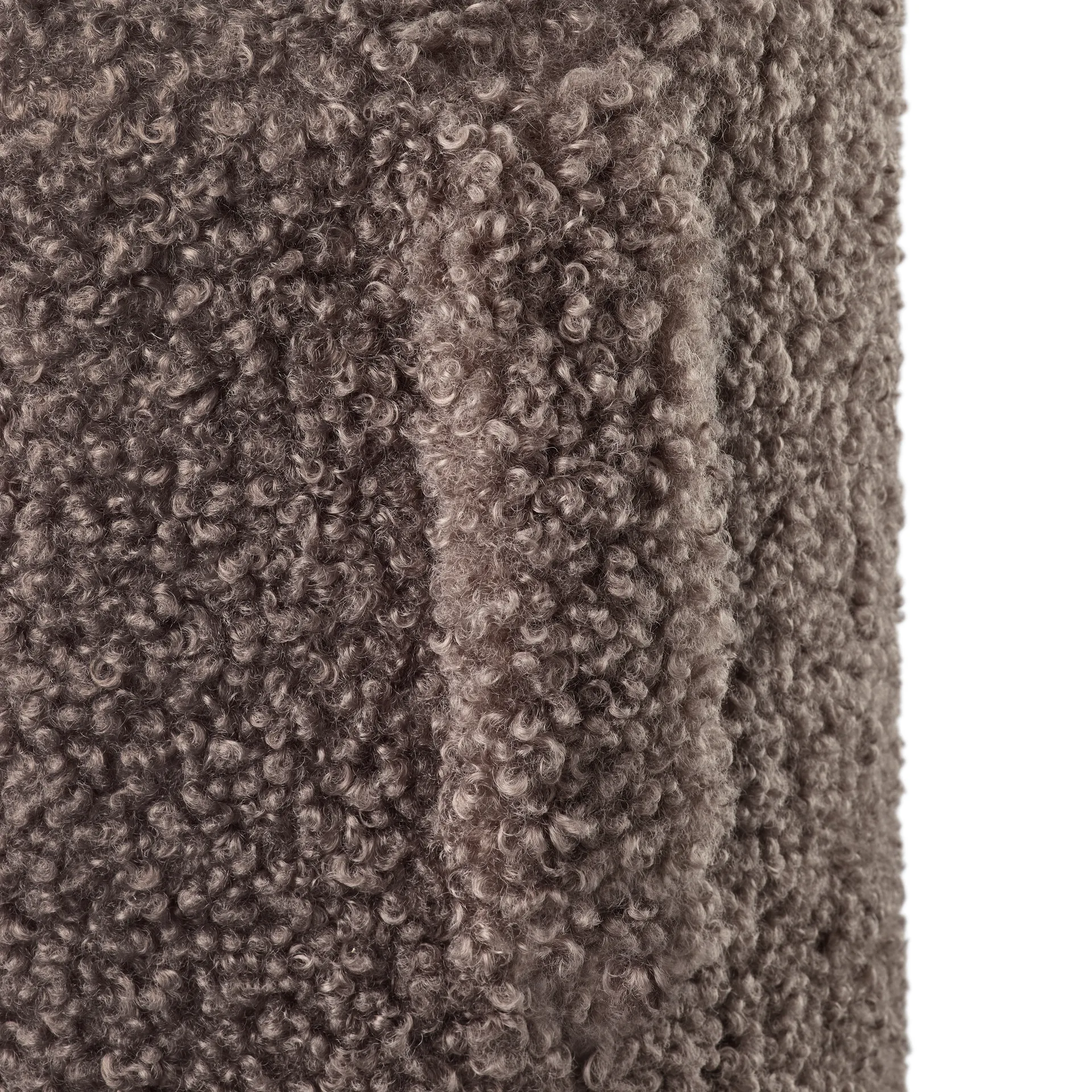 Pufa do siedzenia Teddy, Espresso, Ø35x40 cm blomus