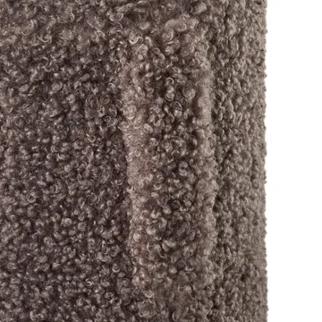 Pufa do siedzenia Teddy - Espresso, Ø35x40 cm - blomus