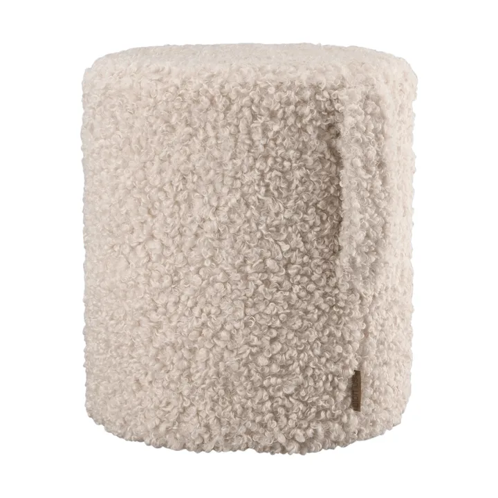 Pufa do siedzenia Teddy - Moonbeam, Ø35x40 cm - Blomus