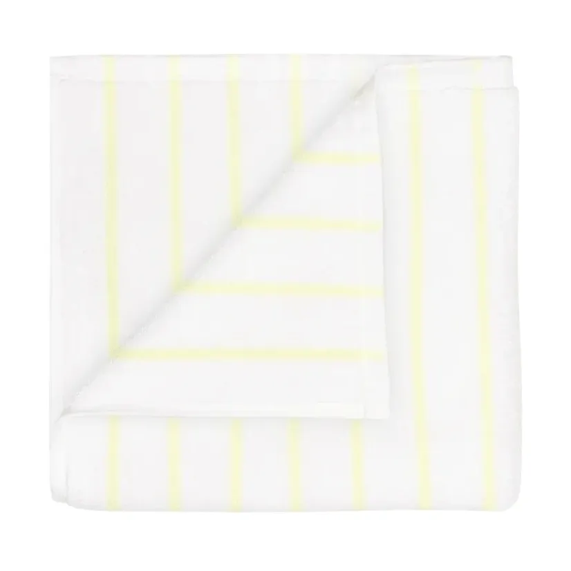 Ręcznik Arto, 2-szt., Transparent yellow-white, 30x50 cm blomus