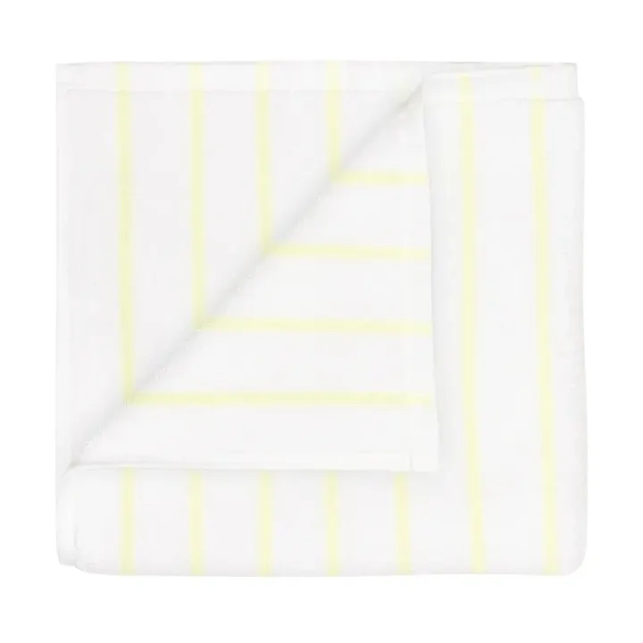 Ręcznik Arto - 2-szt., Transparent yellow-white, 30x50 cm - blomus
