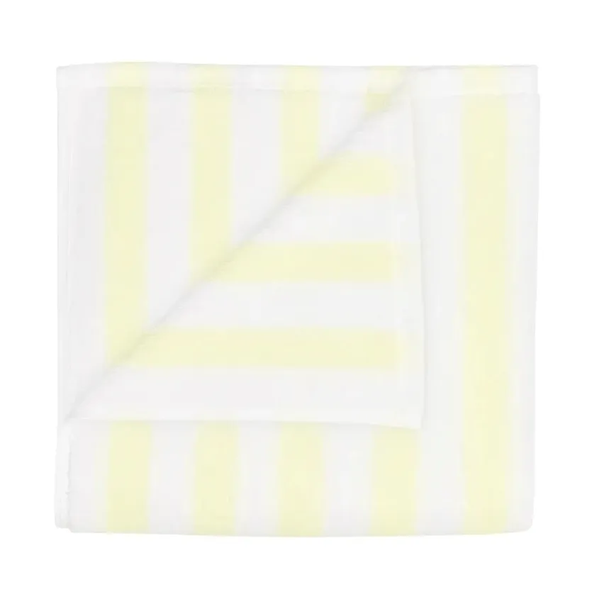 Ręcznik Arto, 2-szt., White-transparent yellow, 30x50 cm blomus