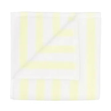 Ręcznik Arto - 2-szt., White-transparent yellow, 30x50 cm - blomus