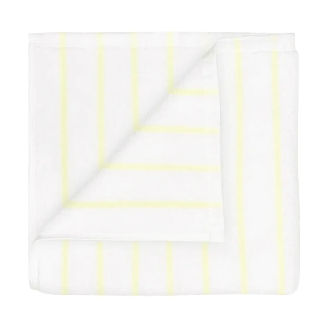 Ręcznik Arto, Transparent yellow-white, 50x100 cm blomus