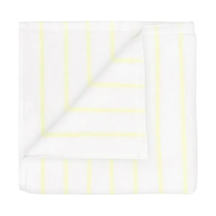 Ręcznik Arto - Transparent yellow-white, 50x100 cm - blomus