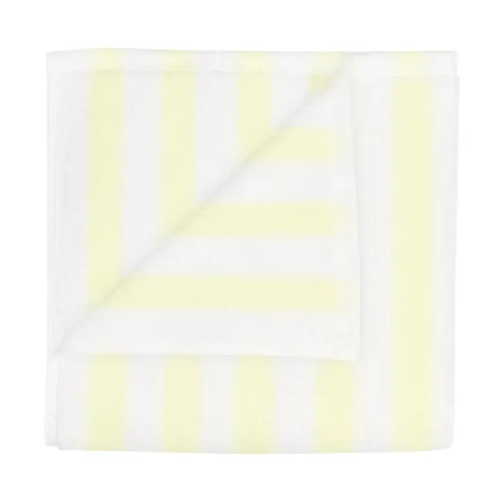 Ręcznik Arto - White-transparent yellow, 50x100 cm - blomus