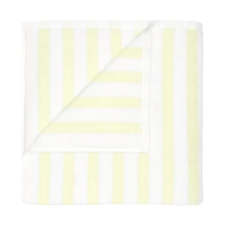 Ręcznik Arto - White-transparent yellow, 70x140 cm - blomus