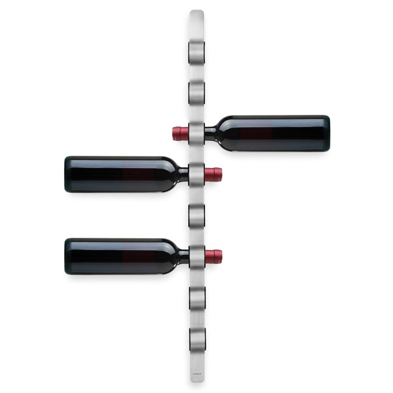 blomus Regał na wino Cioso Matowy | Skandynawski Design | Srebrny kolor