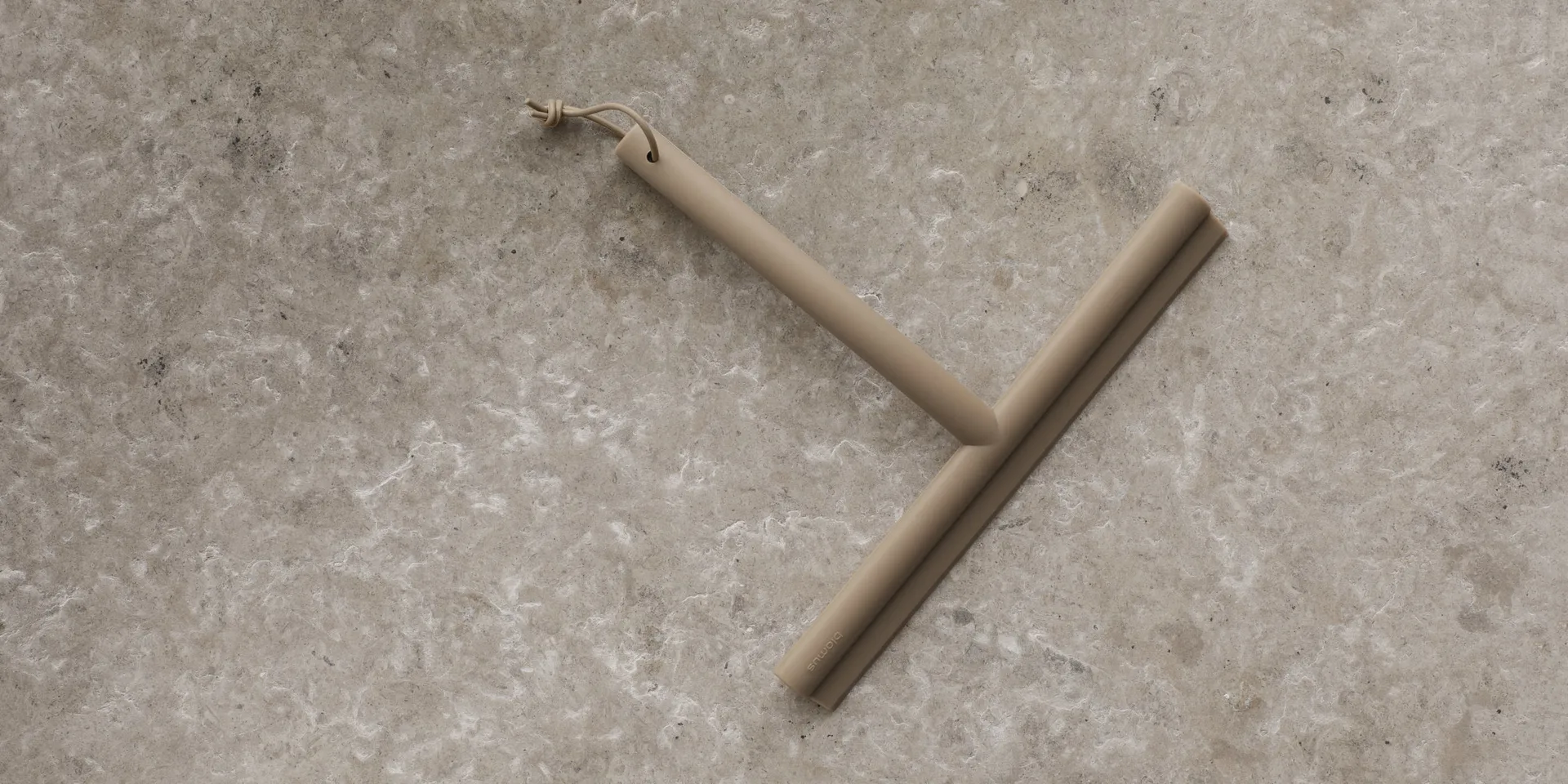 Skrobaczka prysznicowa Vipo z hakiem, Tan blomus