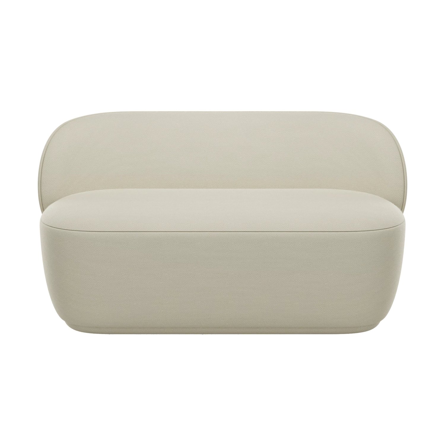 blomus Sofa dwuosobowa Kuon Boucla beige | Skandynawski Design | Sofy | Beżowy