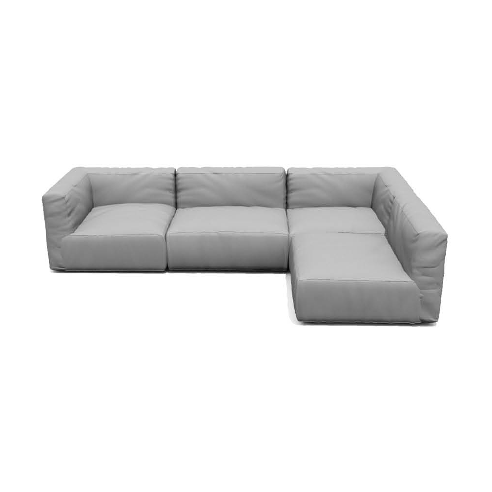 blomus Sofa modułowa Grow - kombinacja A | Skandynawski Design | Szary