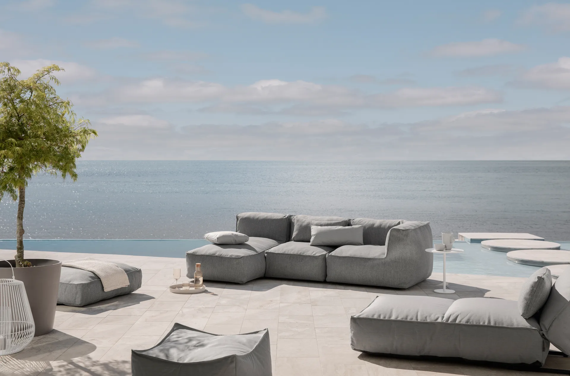 Sofa modułowa Grow - kombinacja C blomus