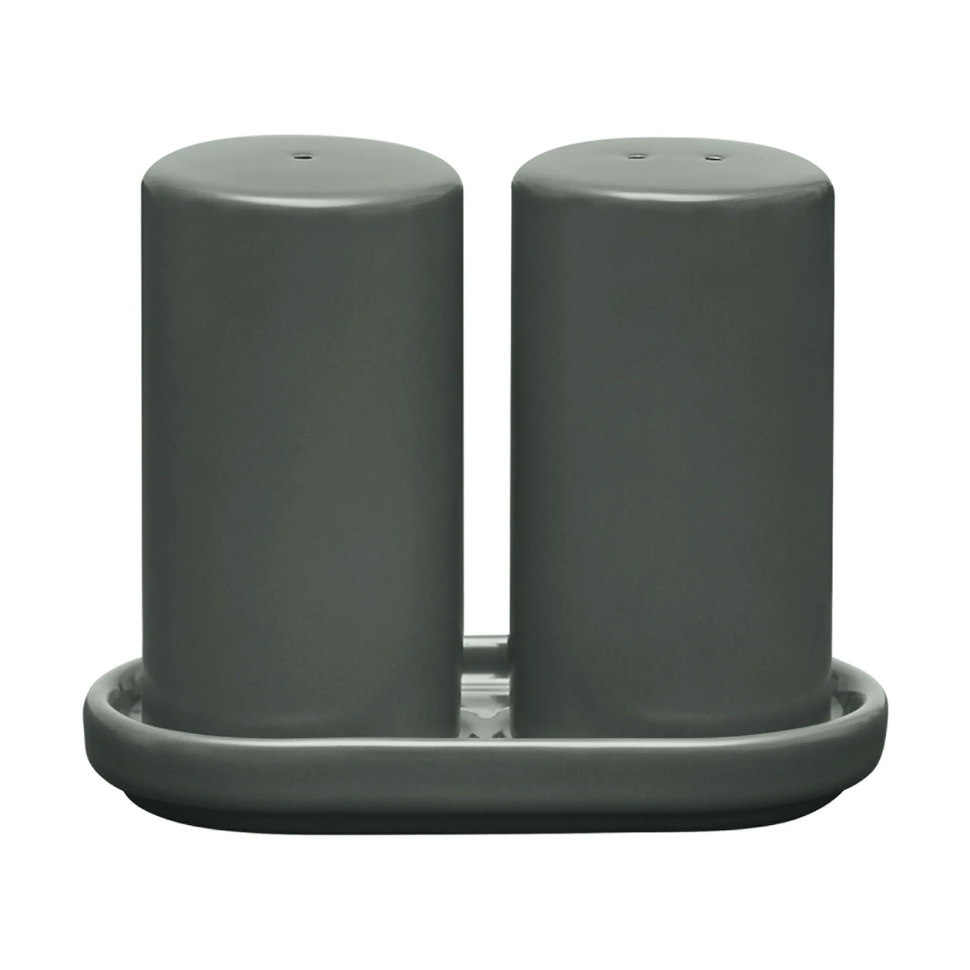 Solniczka i pieprzniczka Pilar, 2 części, Agave Green, Ø4,5×11,5 cm blomus