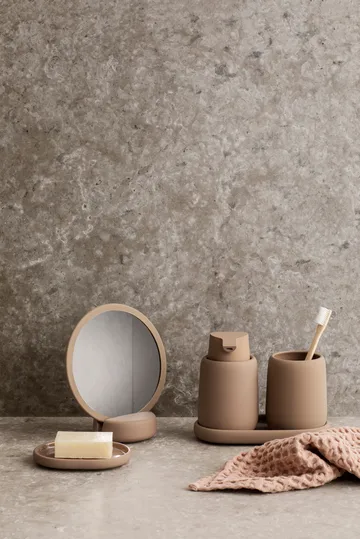 Sono kubek na szczoteczki ceramiczny 300 ml - Beżowy - blomus