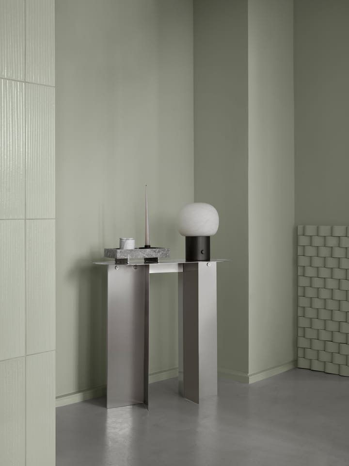 Stolik boczny ORU 80x35x75 cm, Matowa stal nierdzewna Blomus