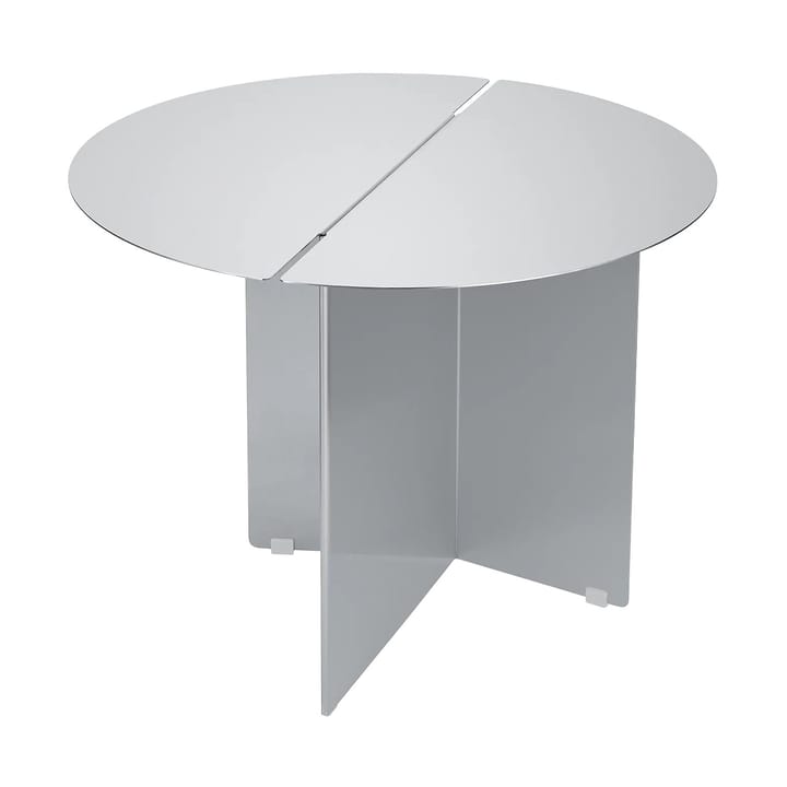 Stolik boczny ORU M Ø50 cm - Matowa stal nierdzewna - Blomus