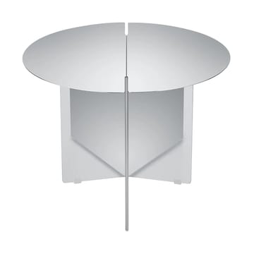 Stolik boczny ORU M Ø50 cm - Polerowana stal nierdzewna - Blomus