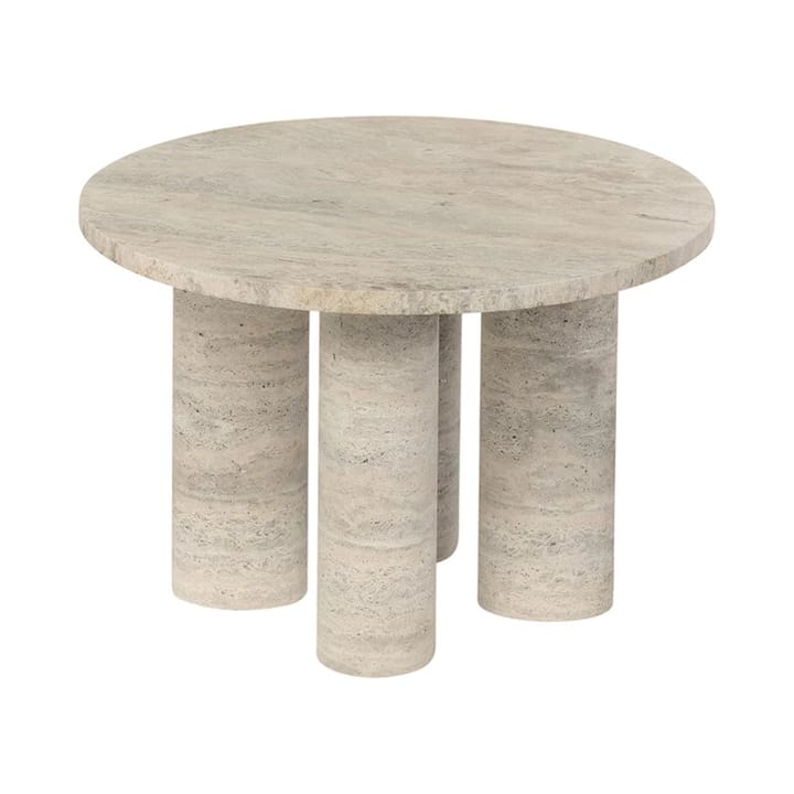 Stolik boczny Volos S Ø52 cm - Travertine - Blomus