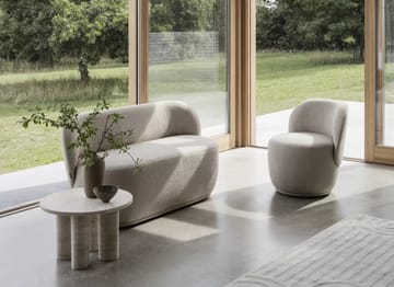 Stolik boczny Volos S Ø52 cm - Travertine - Blomus