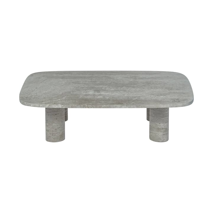 Stolik kawowy Volos L 100x70 cm, Silver Travertine Blomus