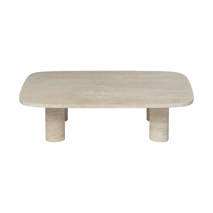 Stolik kawowy Volos L 100x70 cm, Travertine Blomus