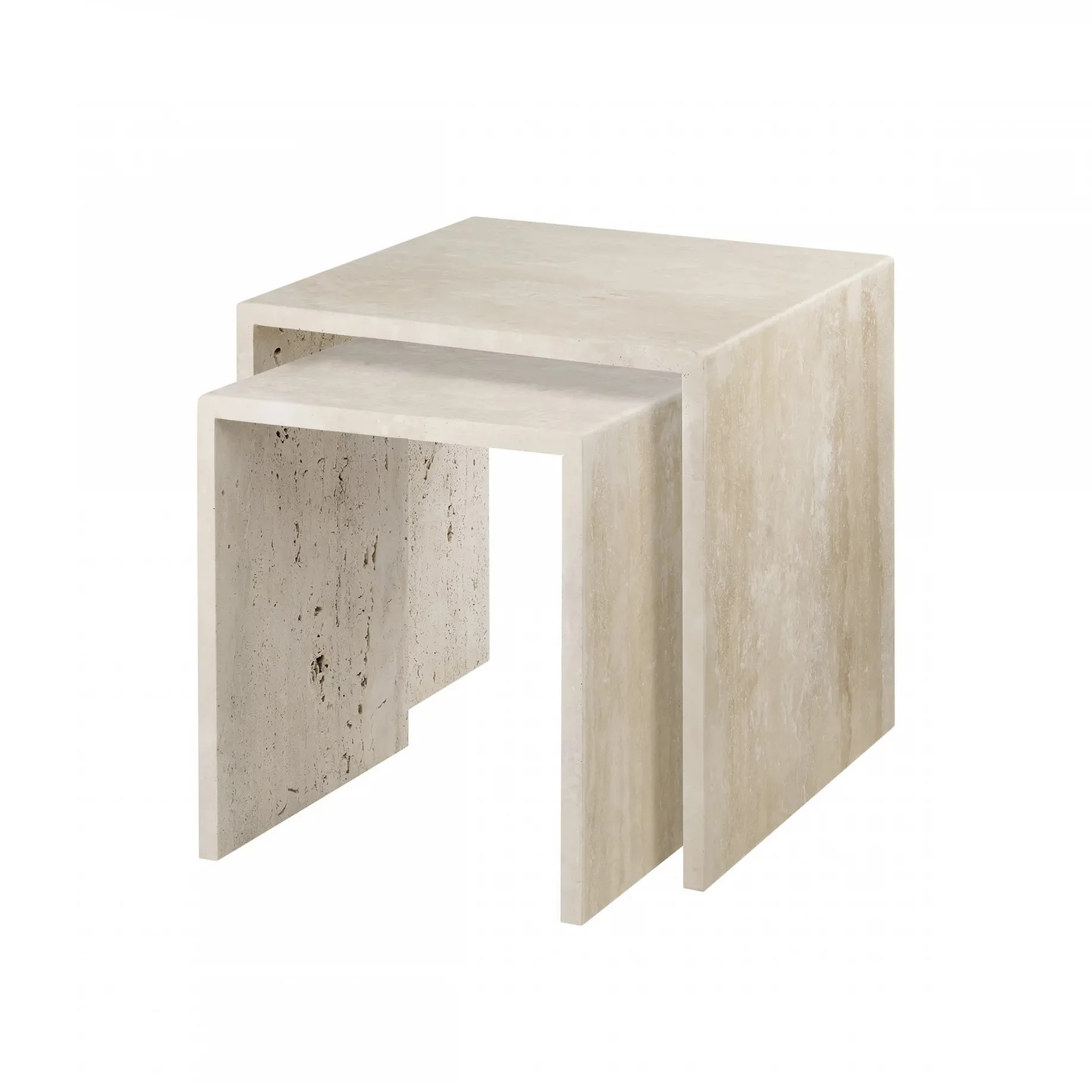 Stolik Varu 2 szt., Travertine blomus