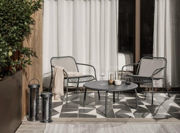 Stolik YUA Lounge Ø80 cm - Silk grey - Blomus