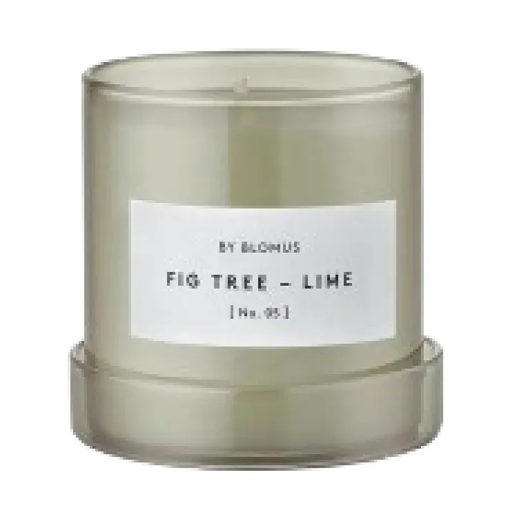 Świeca zapachowa Valoa 30 godzin, Fikon/Lime Agave Green blomus