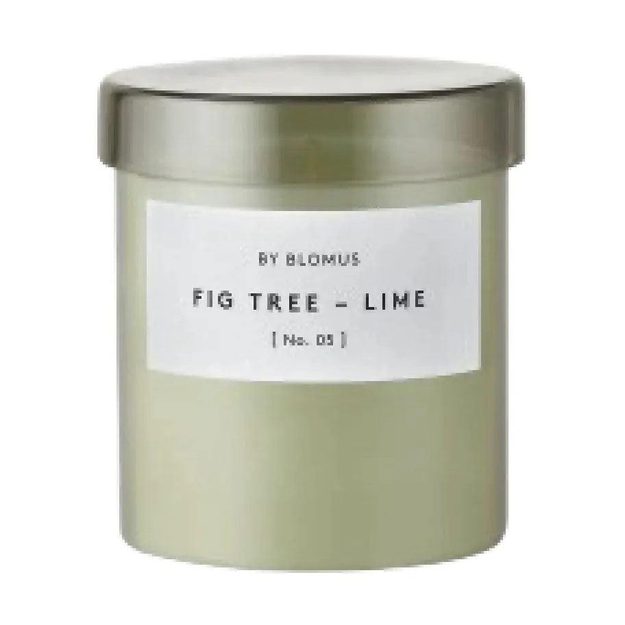 Świeca zapachowa Valoa 45 godzin, Fikon/Lime Agave Green blomus