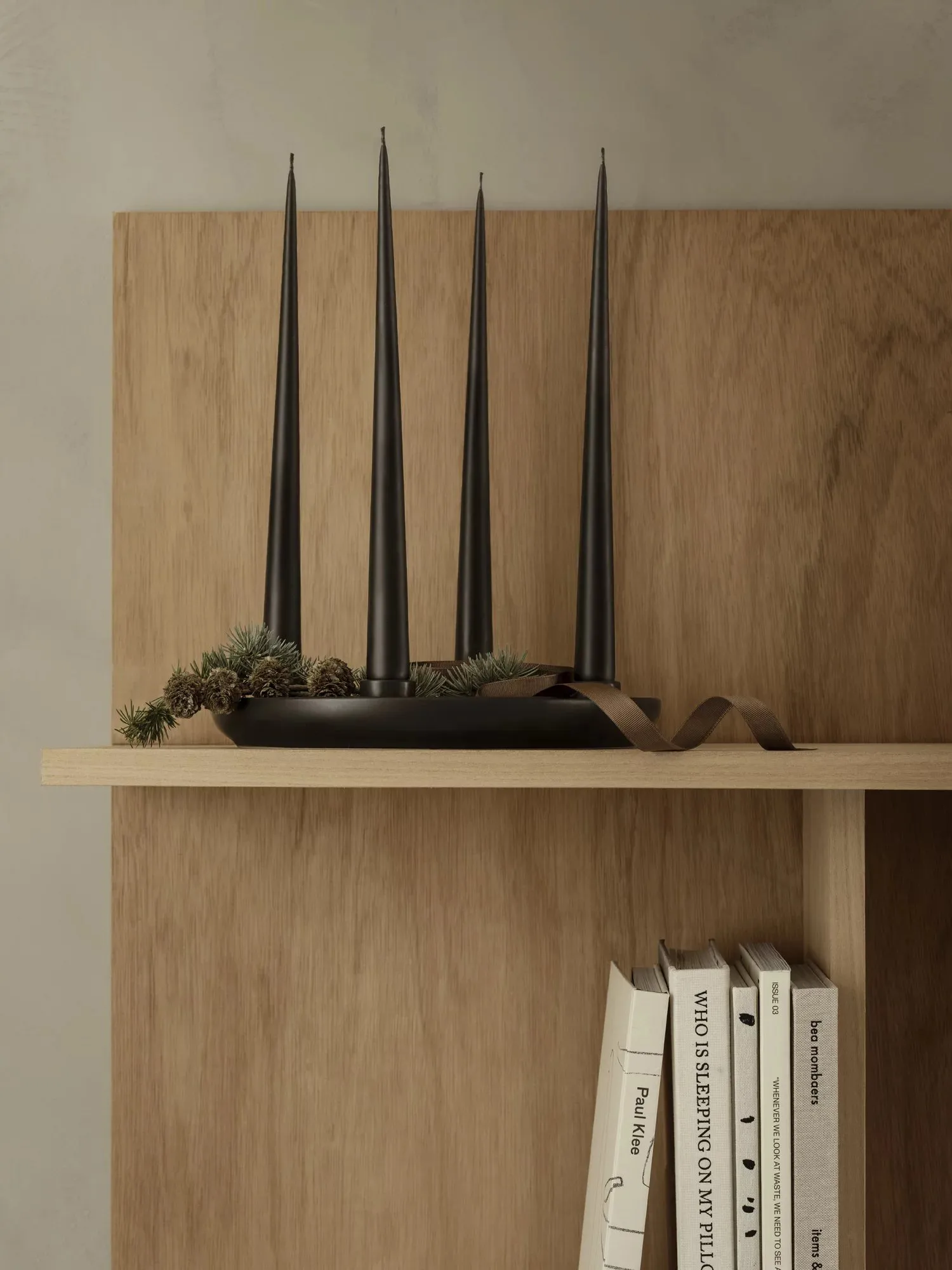 Świecznik ADVENT Ø27 cm, Black blomus