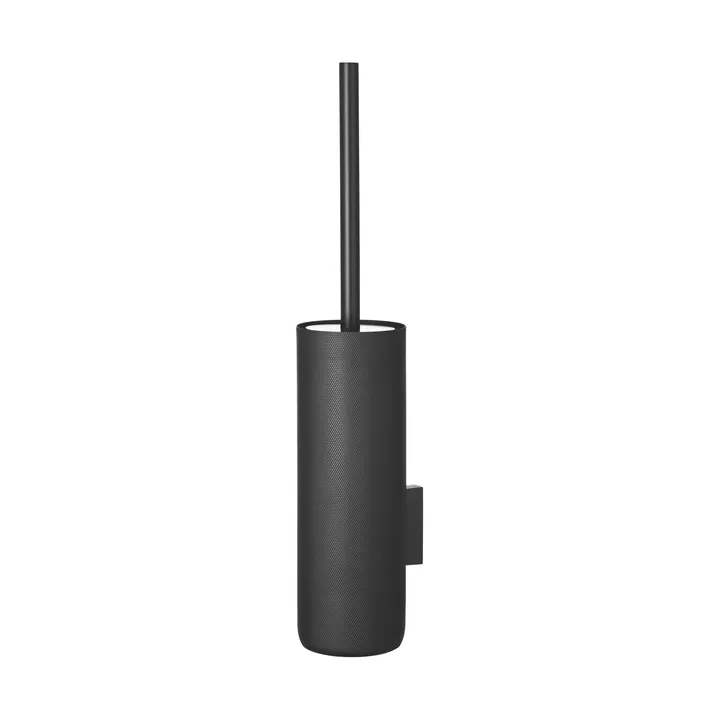 Szczotka do WC ścienna Modo Rof - Black, Ø8,5x49 cm - blomus
