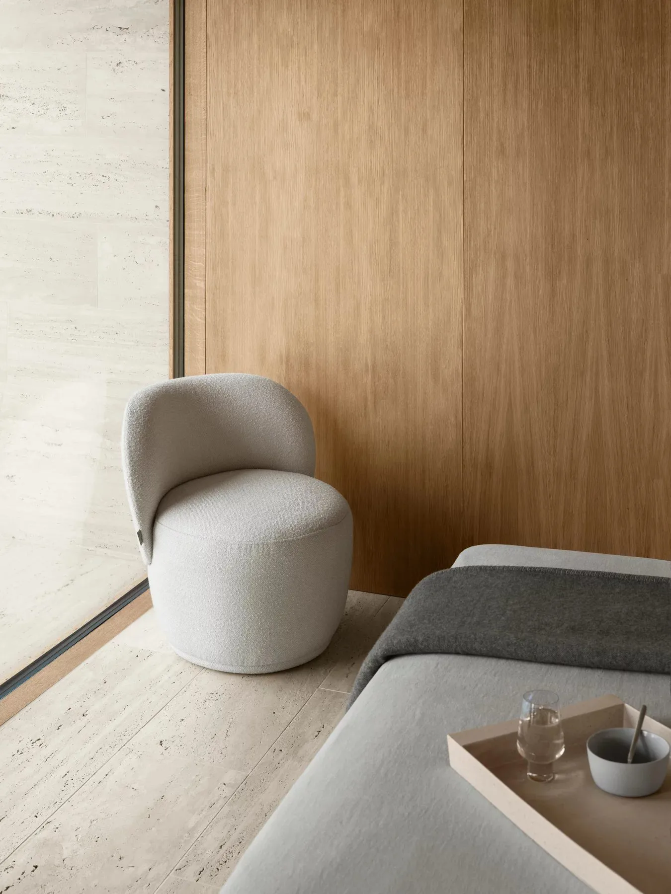 Taca dekoracyjna Kankyo 30x46 cm, Moonbeam blomus