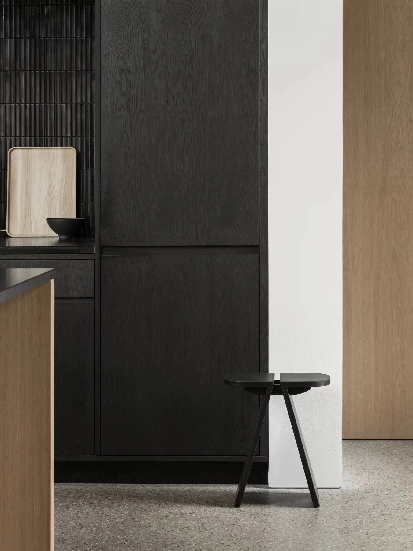 Taca OKU L 40x30 cm, Dąb blomus