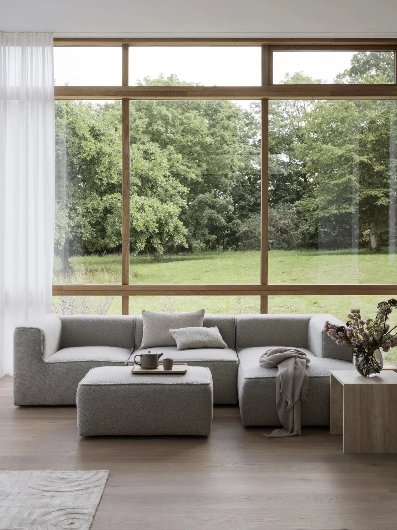 Taca OKU L 40x30 cm, Dąb blomus